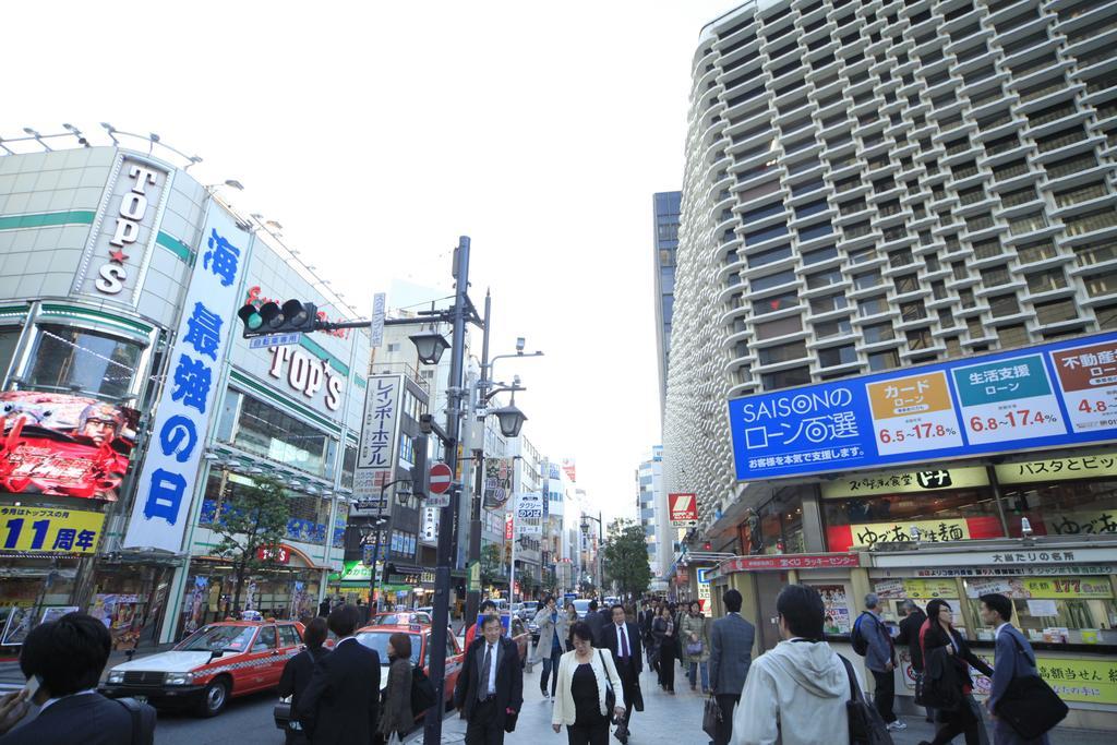 Sotetsu Fresa Inn Shimbashi-Karasumoriguchi Tokio Zewnętrze zdjęcie